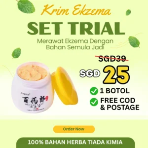 KRIM EKZEMA - SET TRIAL (1 BOTOL)